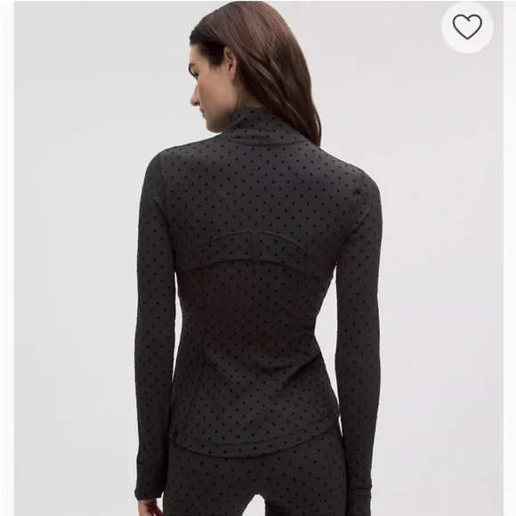 LULULEMON Flocked Define Cropped Jacket with Polka Dots - Picture 3 of 10